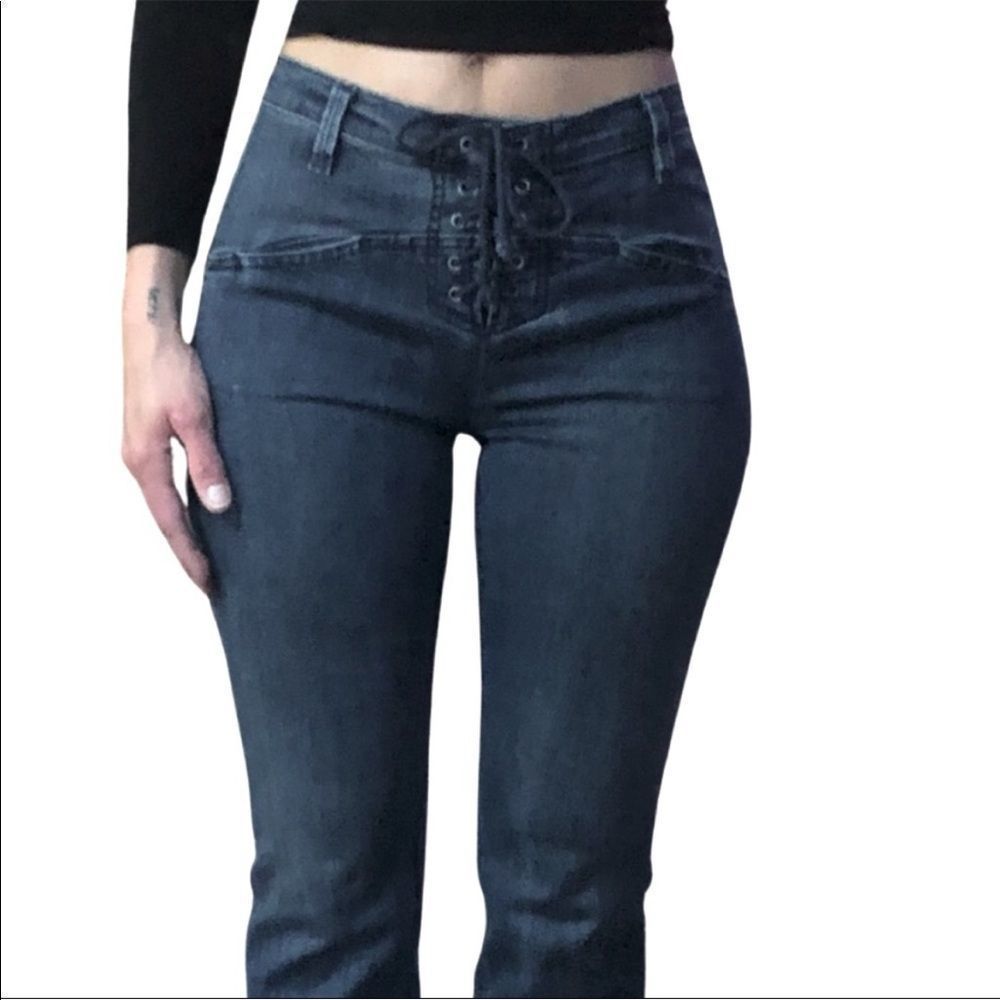 We The Free Tie Front Enclosure Jeans S : 26 - Picture 9 of 9